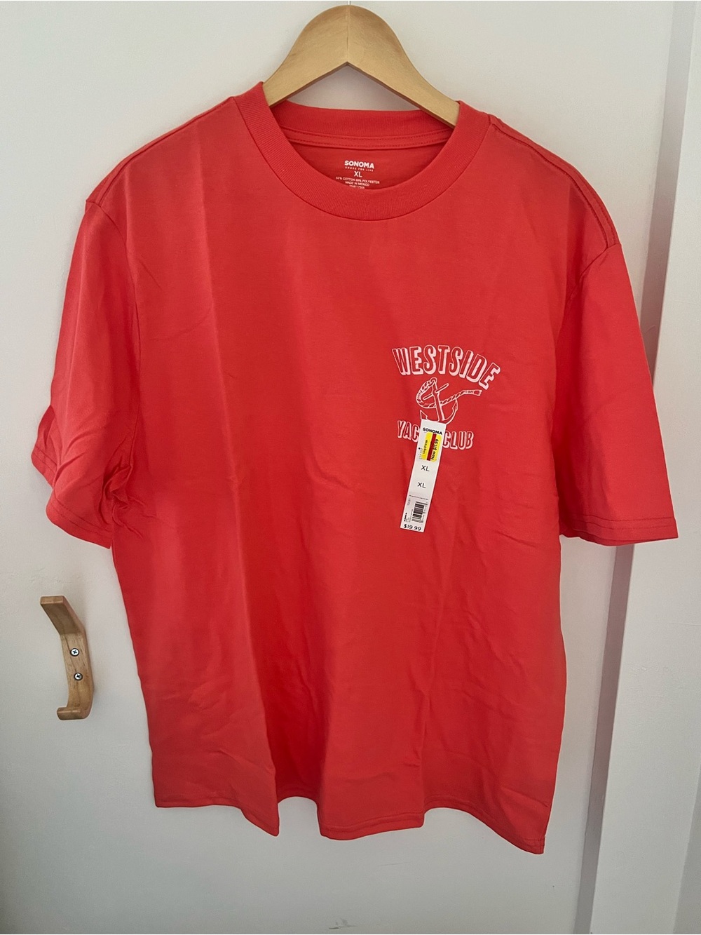 Sonoma Red Westside Yacht Club Graphic Tee - XL